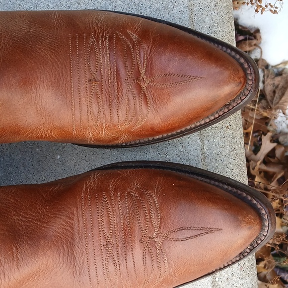 Anderson Bean Original Vintage Made in USA Cowboy Western size 9 - Picture 4 of 14